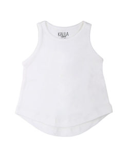 Kalila_Organics_Tank_Basic_Flare_White