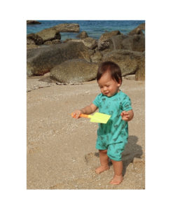 Kalila_Organics_icecream_playsuit_at_the_beach