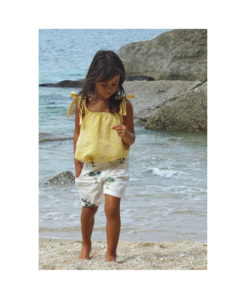 Kalila_Organics_Citrus_Cami_Palm_Shorts_model